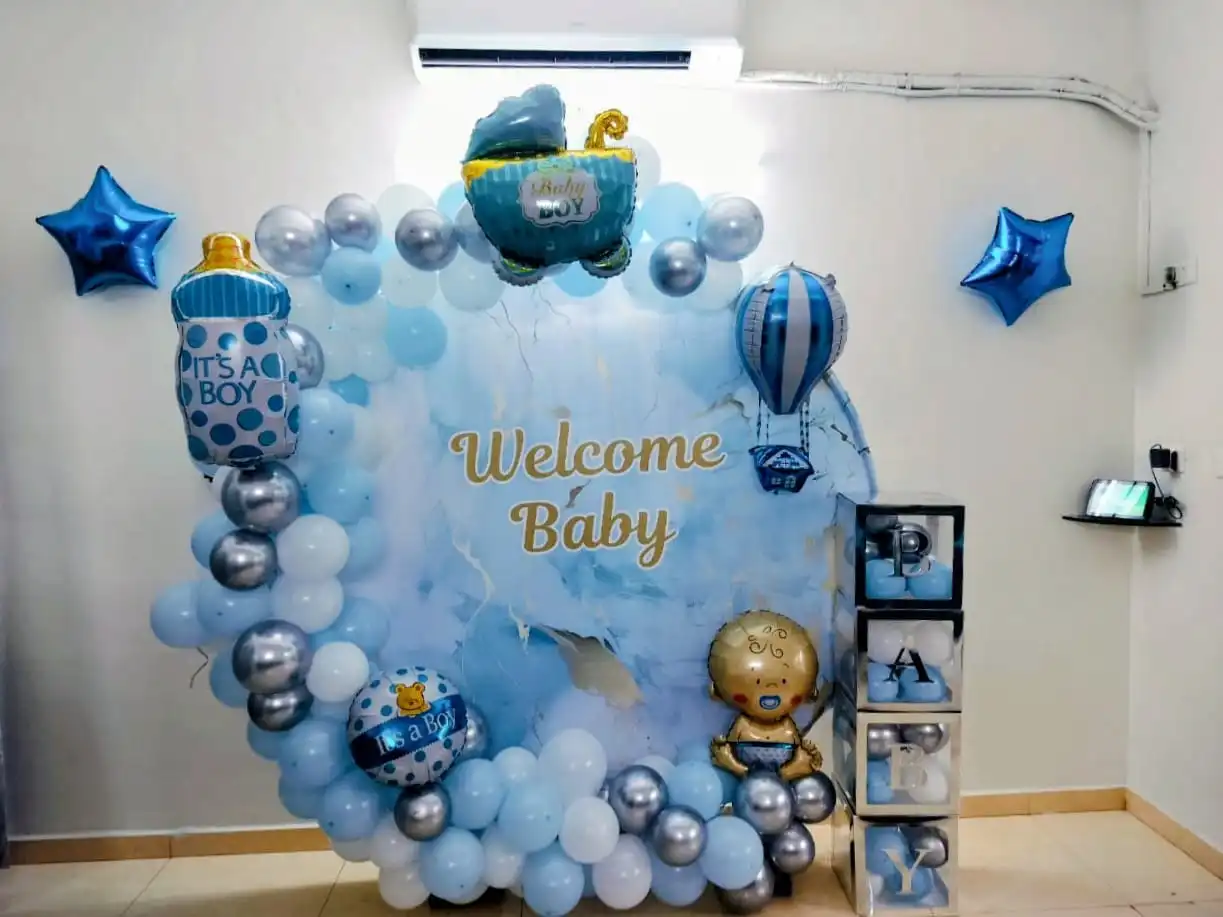 Twinkle Blue Dream Welcome Baby Decor
